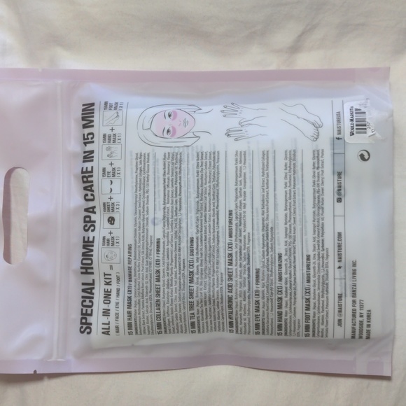 NWT! 15 minute pamper kit - Picture 2 of 3